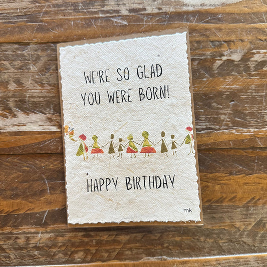 2nd Story Handmade- Glad You Were Born