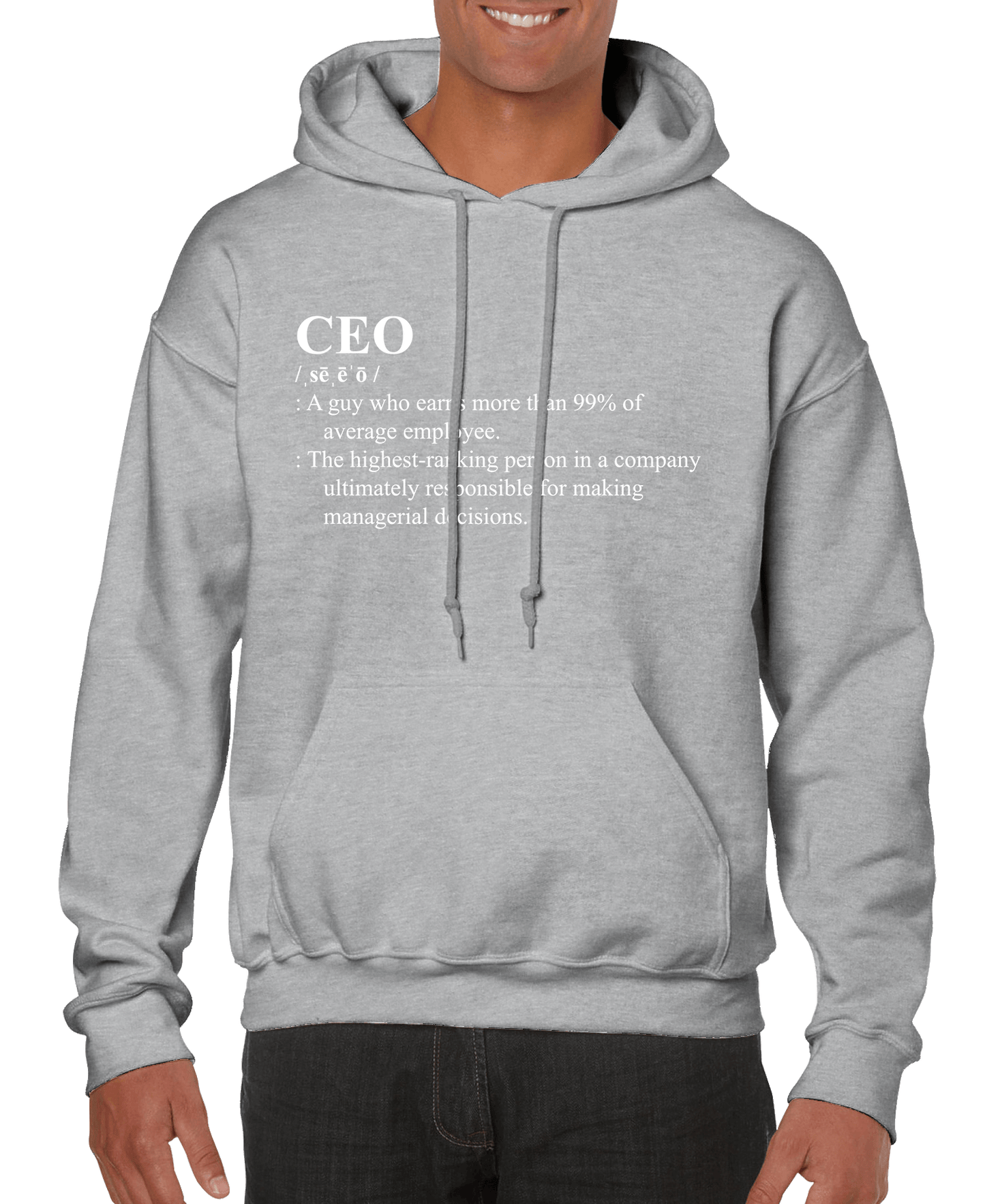 CEO Definition Men’s Hoodie