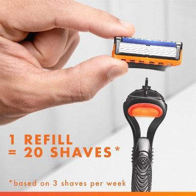 Gillette Fusion 5 Men's Razor Blade Refills 8ct - Imperfect /box