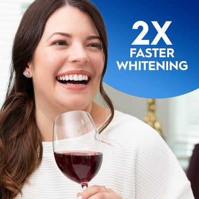 Crest 3D White Advanced Teeth Whitening Toothpaste Radiant Mint 3.3oz/3pk - Imperfect Box