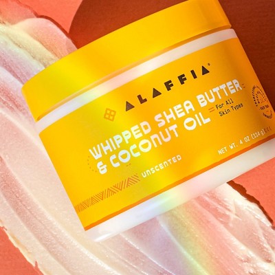 Alaffia Whipped Shea Butter & Coconut Oil Body Lotion  4 fl oz - New