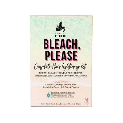 Arctic Fox Bleach Please Creme Hair Bleach & Developer Kit 9 fl oz - Imperfect Box