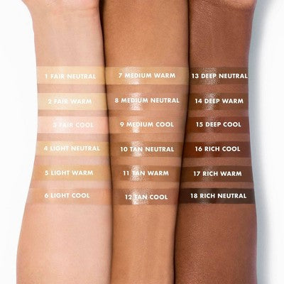 e.l.f. Halo Glow Skin Tint Light Coverage Foundation Mineral SPF 50 4 Light Neutral 1 fl oz - Imperfect Box