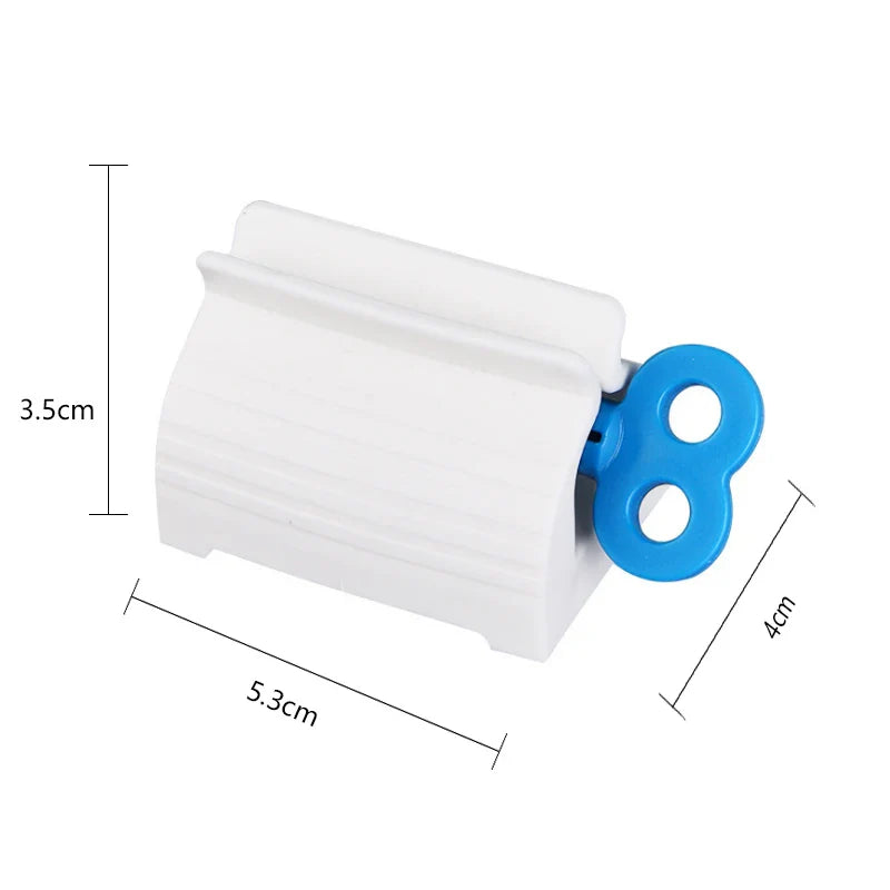 New Bathroom Accessories Toothpaste Squeezer Tooth Paste Dispenser Tube Squeezer Facial Cleanser Press Rolling Holder for Kids