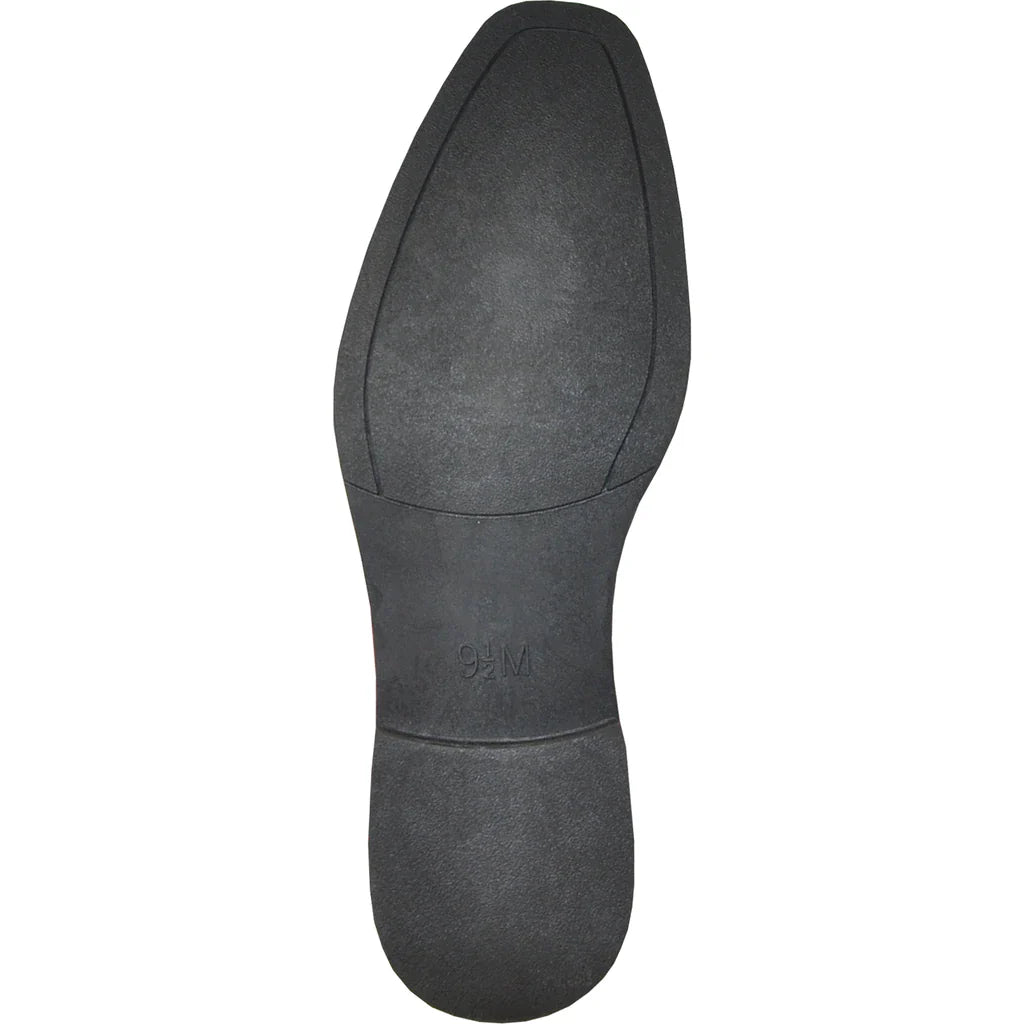 "Chelsea" Purple Suede Tuxedo Shoes