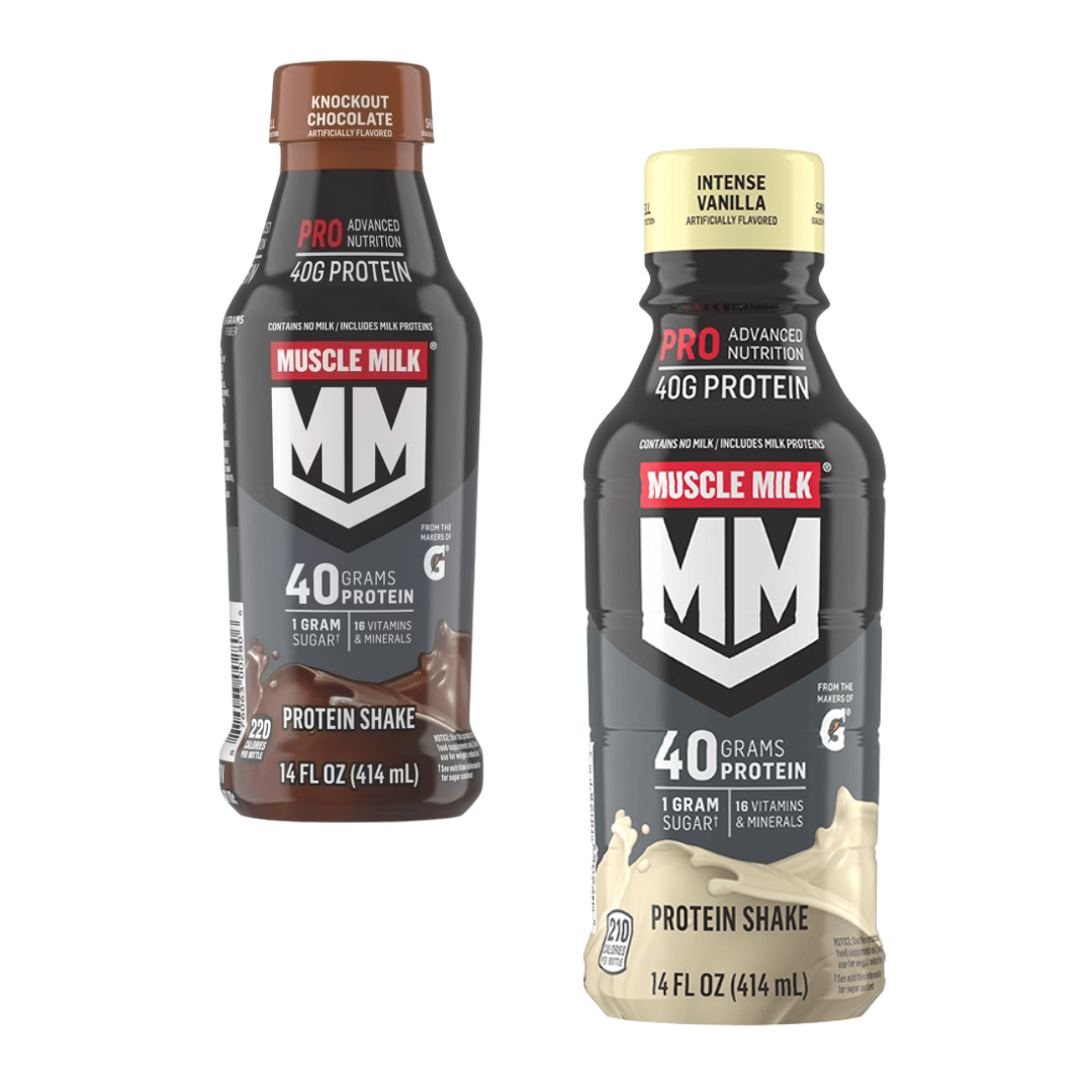 Muscle Milk Pro 14 oz – Elige tu sabor (Chocolate o Vainilla)