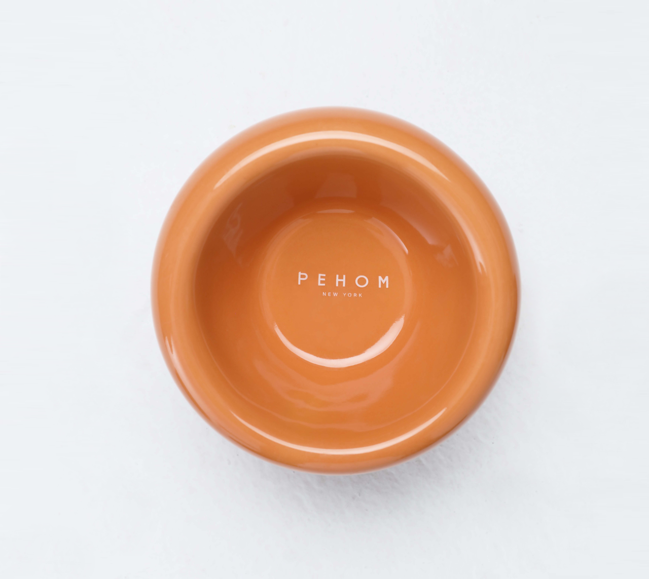 Soufflé Pet Bowl - Amber Orange - cavamart.com