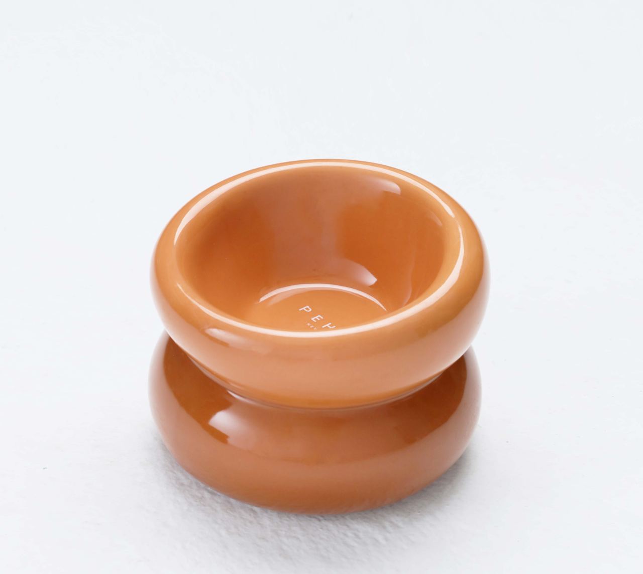 Soufflé Pet Bowl - Amber Orange - cavamart.com