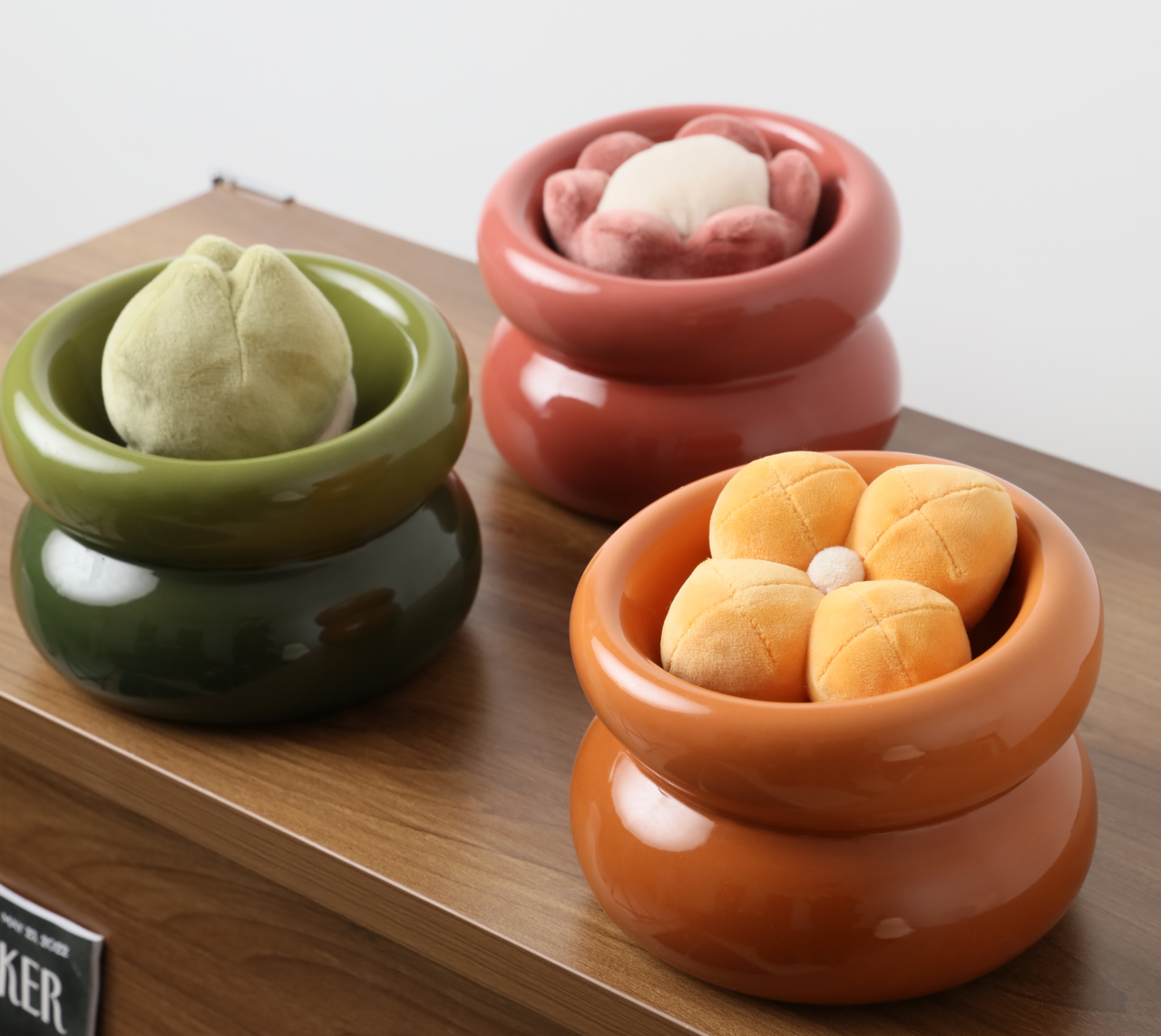 Soufflé Pet Bowl - Amber Orange - cavamart.com