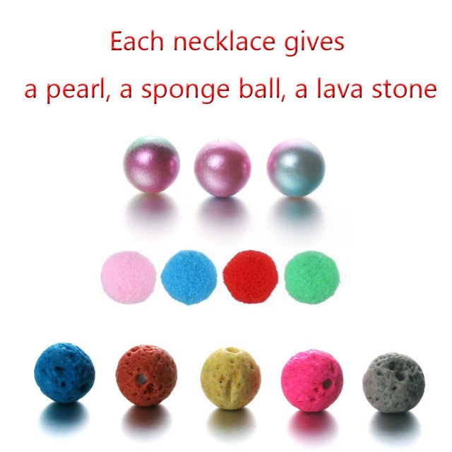 Peace Dove Pearl cage Lava Stone Aromatherapy