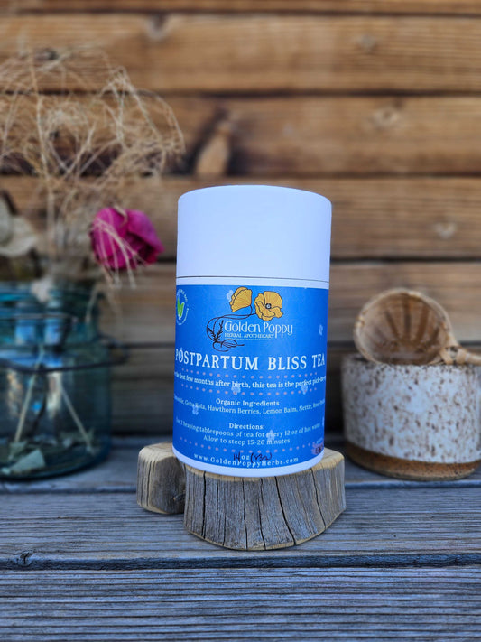 Postpartum Bliss Tea, 14 oz Tube (103g)