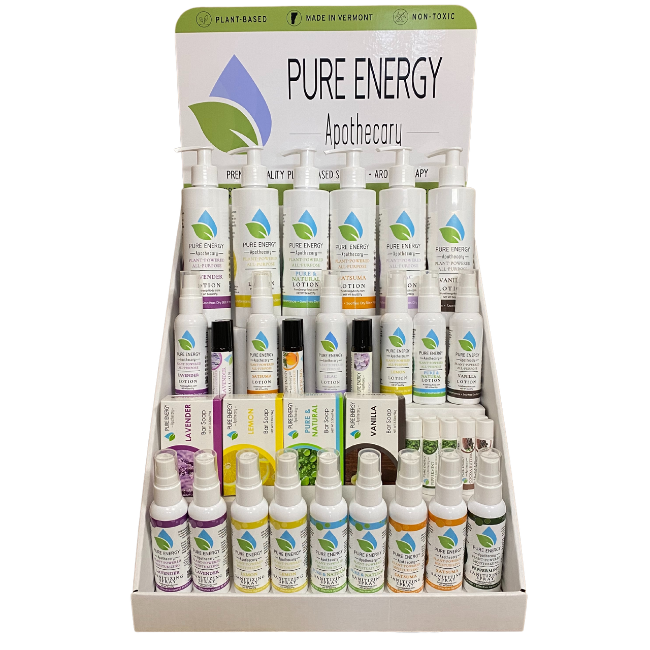 Pure Mix Apothecary Countertop Display-0