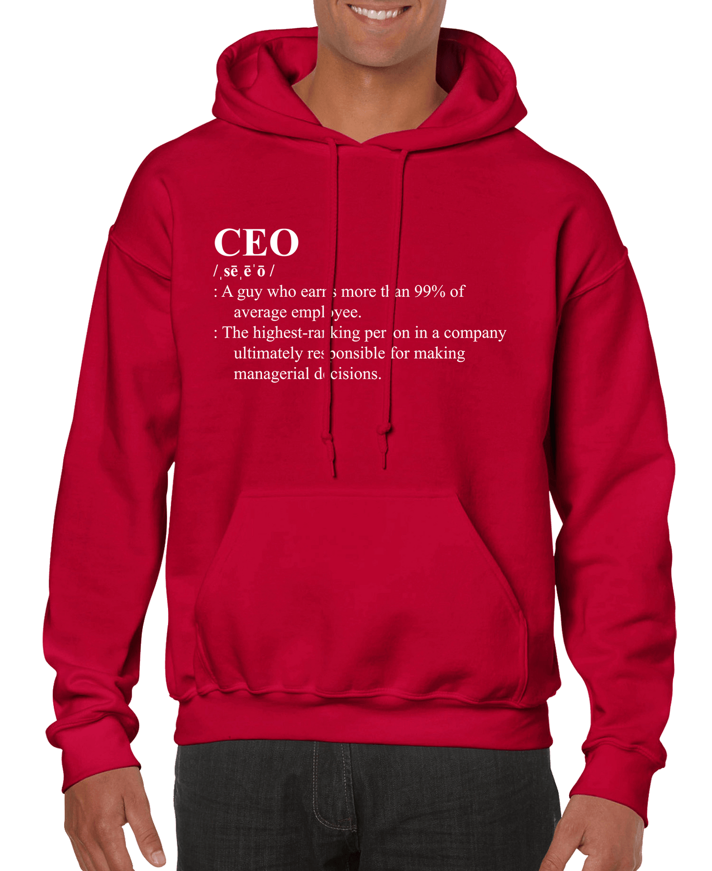CEO Definition Men’s Hoodie