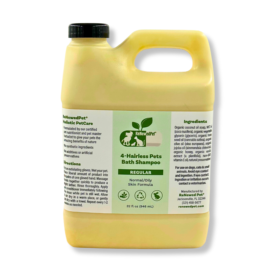 4-HAIRLESS PETS PETS REGULAR SHAMPOO