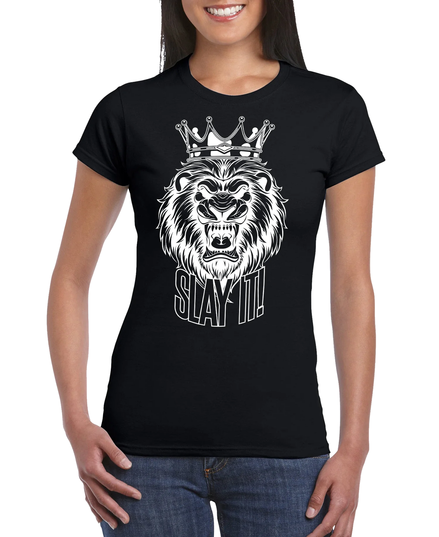 Slay It Women’s Slim Fit Short Sleeve T-Shirt