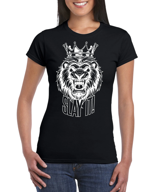 Slay It Women’s Slim Fit Short Sleeve T-Shirt