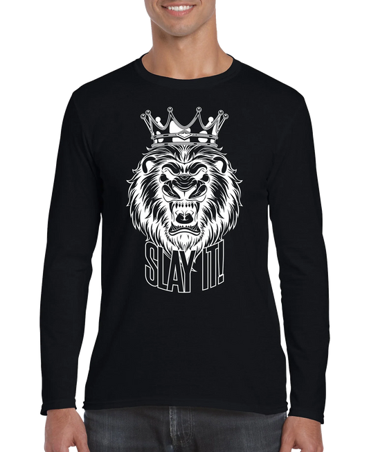 Slay It Men’s Long Sleeve Shirt