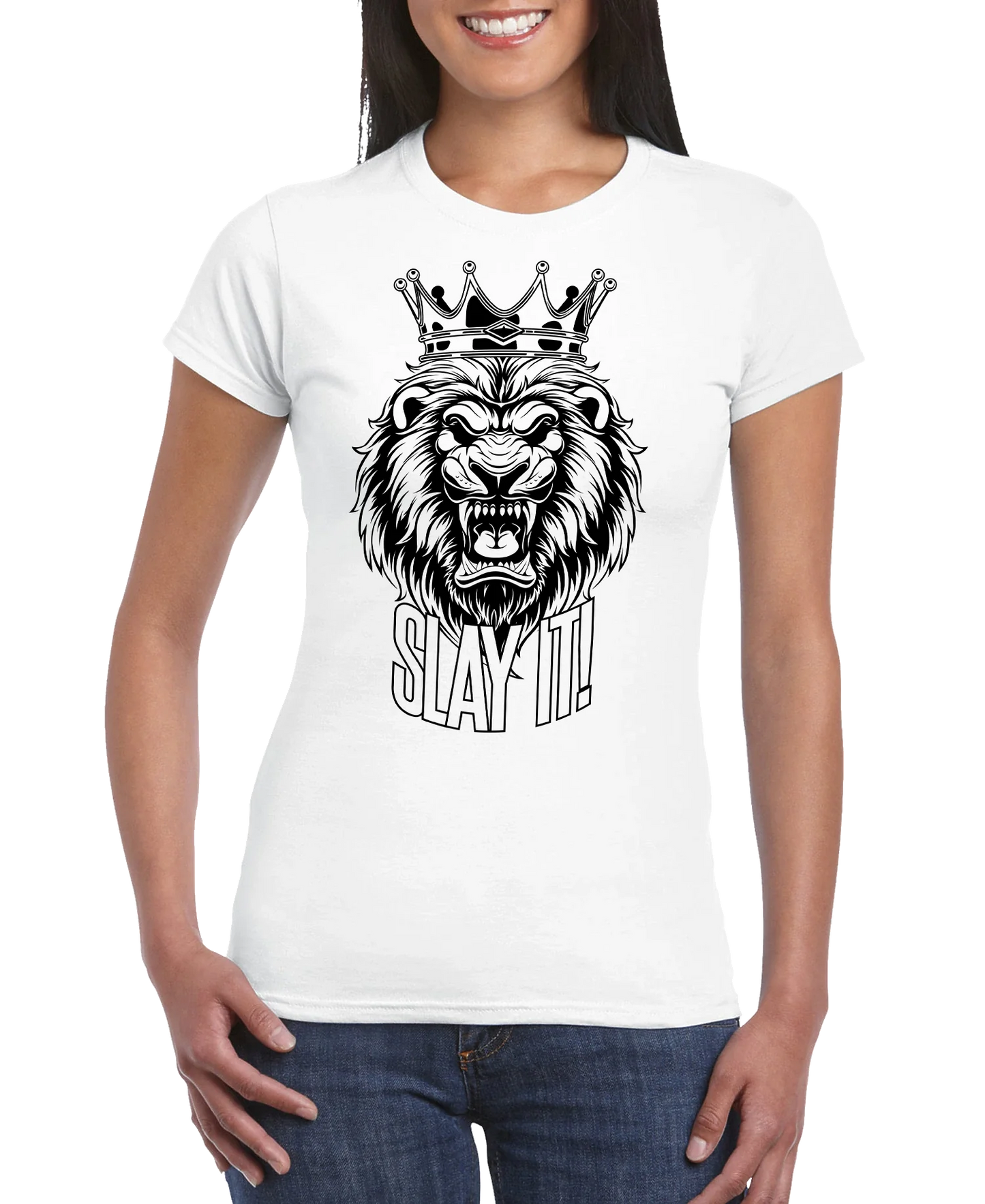 Slay It Women’s Slim Fit Short Sleeve T-Shirt