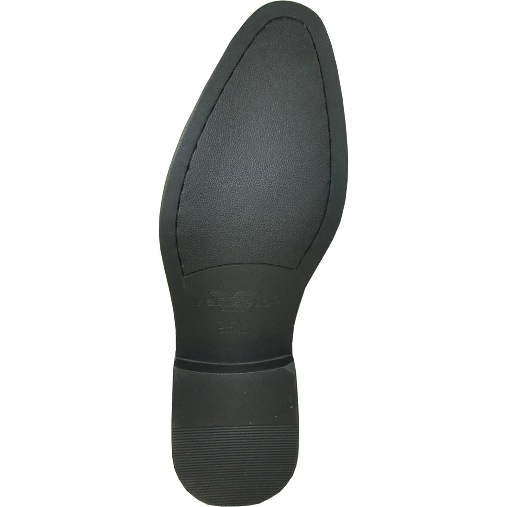 "Telford" Black and White Vangelo Tuxedo Shoes