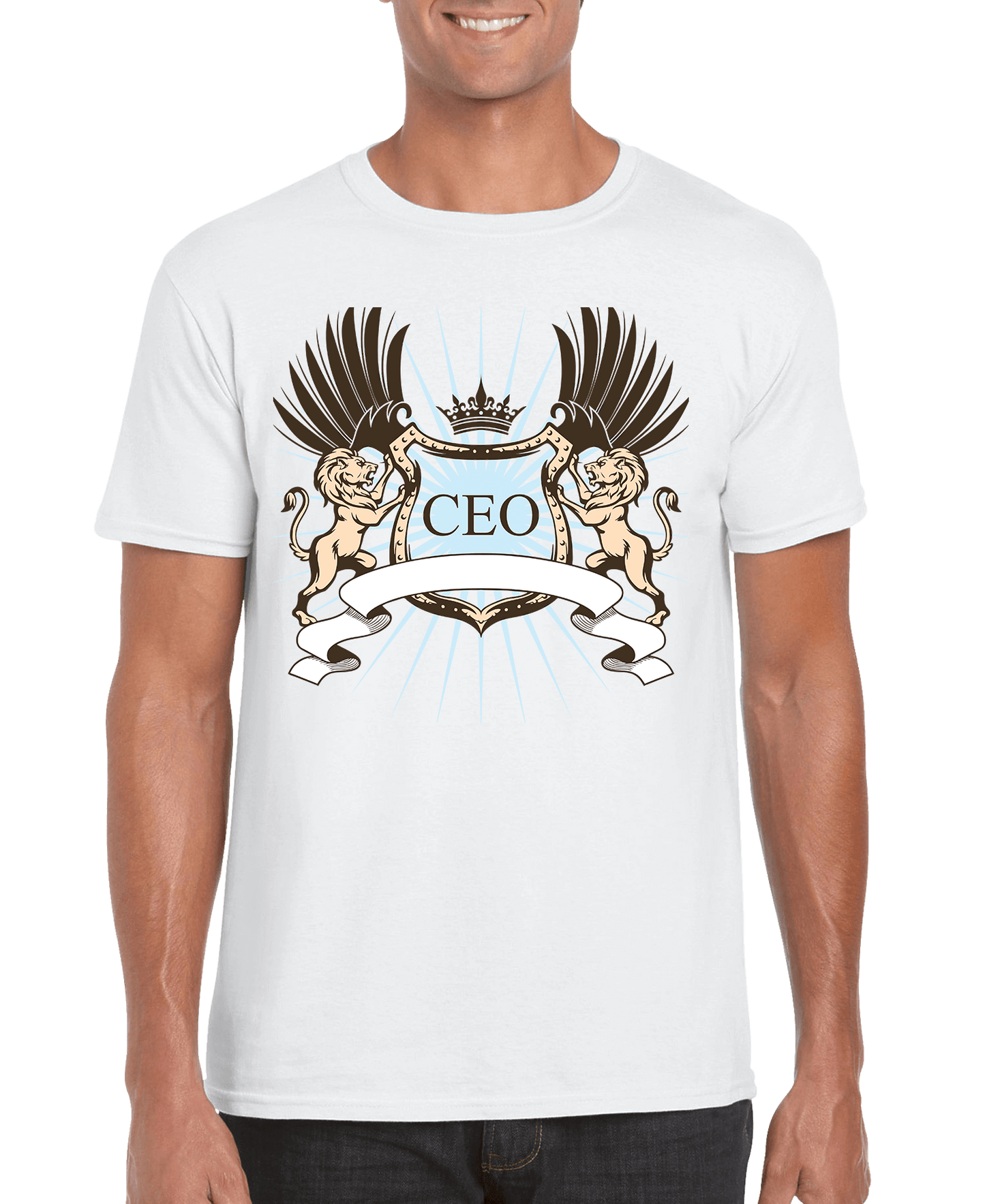 CEO Lion Crest Men's T-shirt