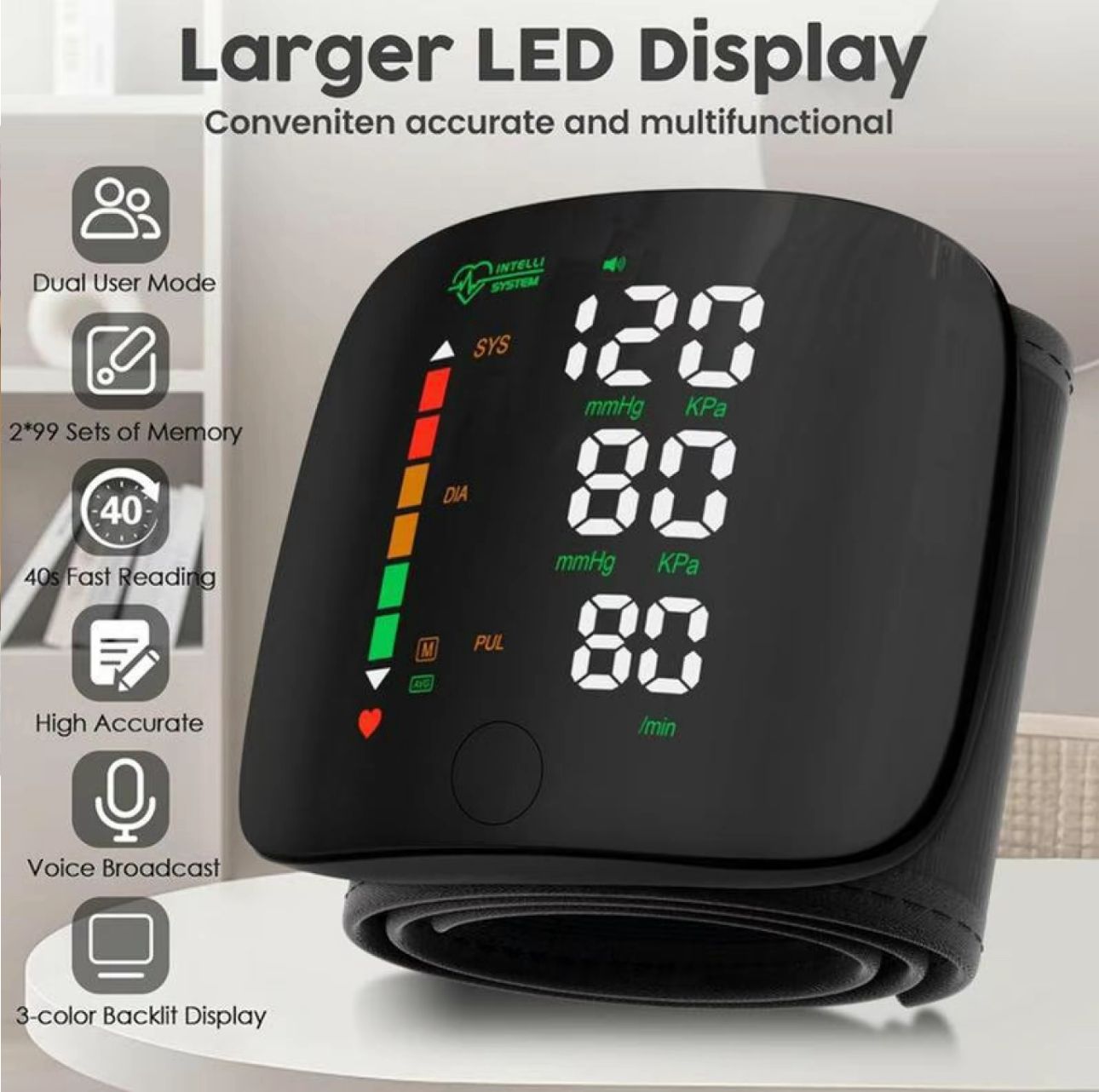 Wrist BP Monitor