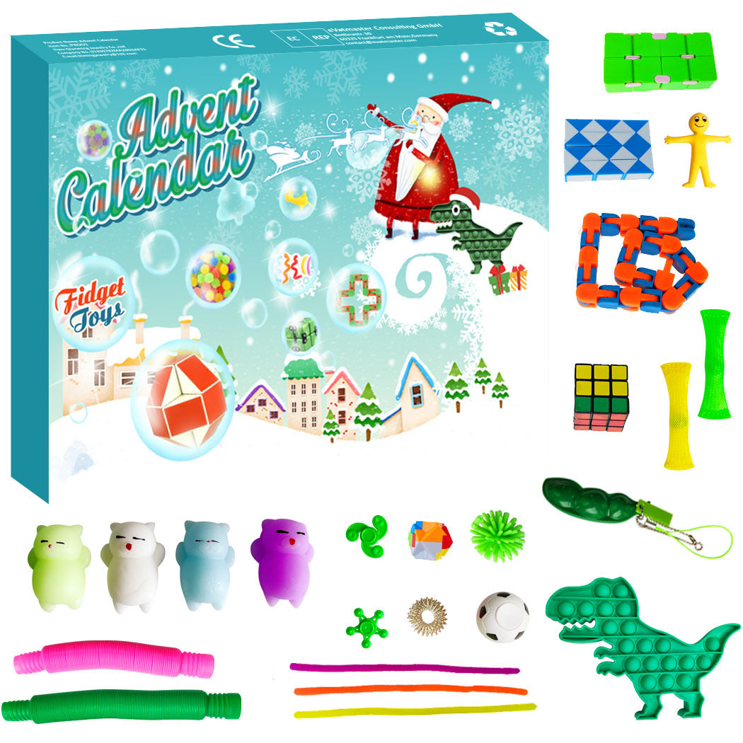 Countdown Blind Box Useful Tool For Pressure Reduction Toy Gift Box Christmas Gift Children's Toy