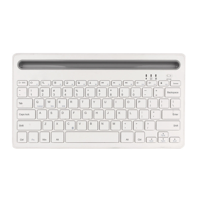 Mobile Phone Desktop Computer Charging Wireless Bluetooth Keyboard