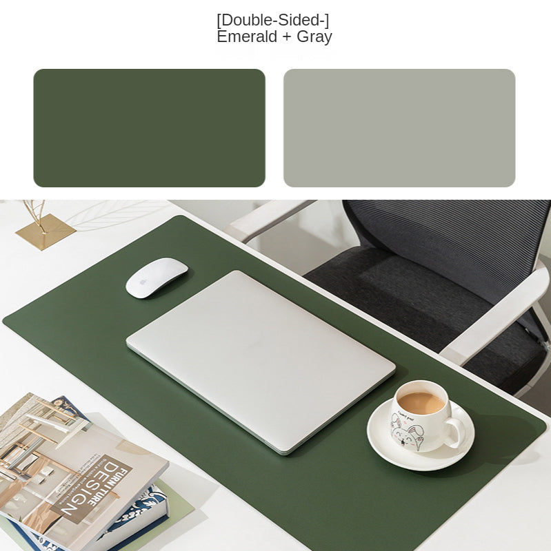 Large Pad Genuine Leather Desk Pad Office Writing