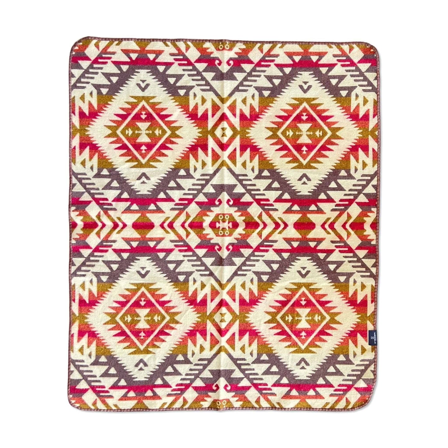 Canoa Baby Blanket - Warm Mahogany Sunset