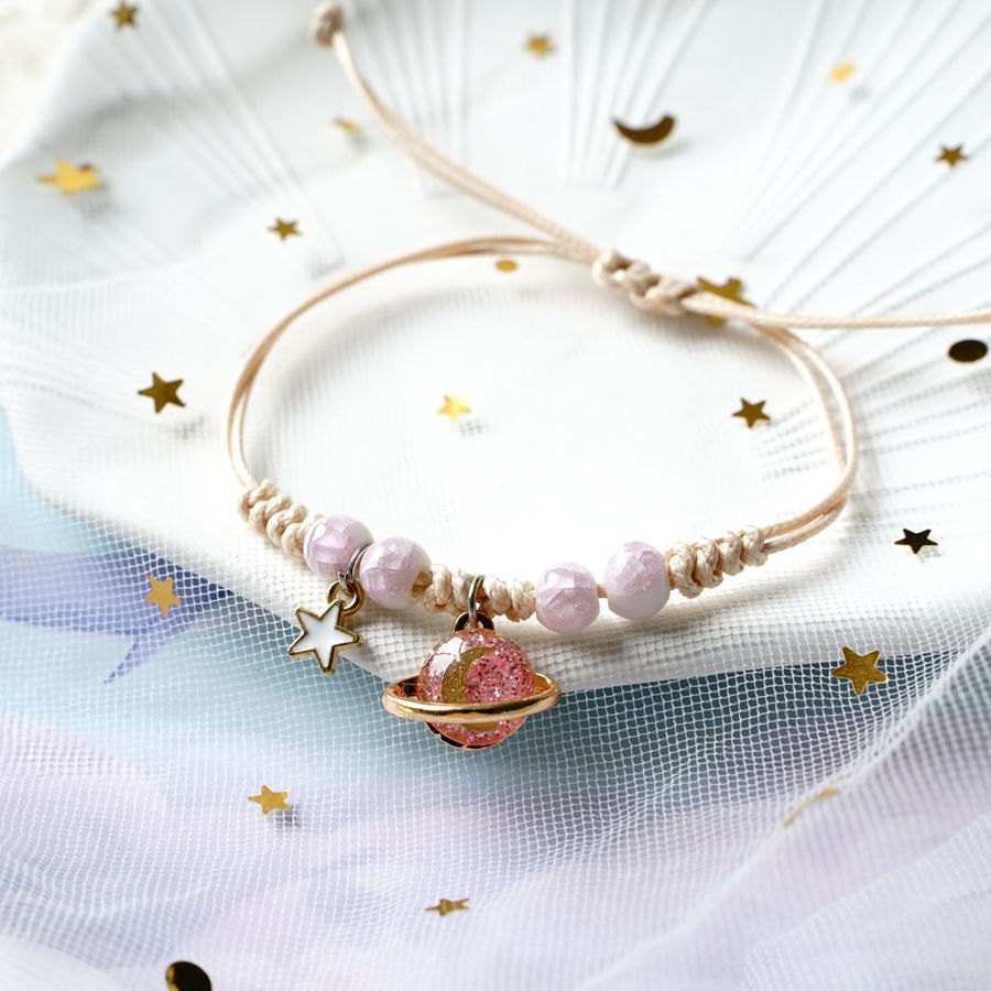 Universe Planet Stars Moon Bracelet