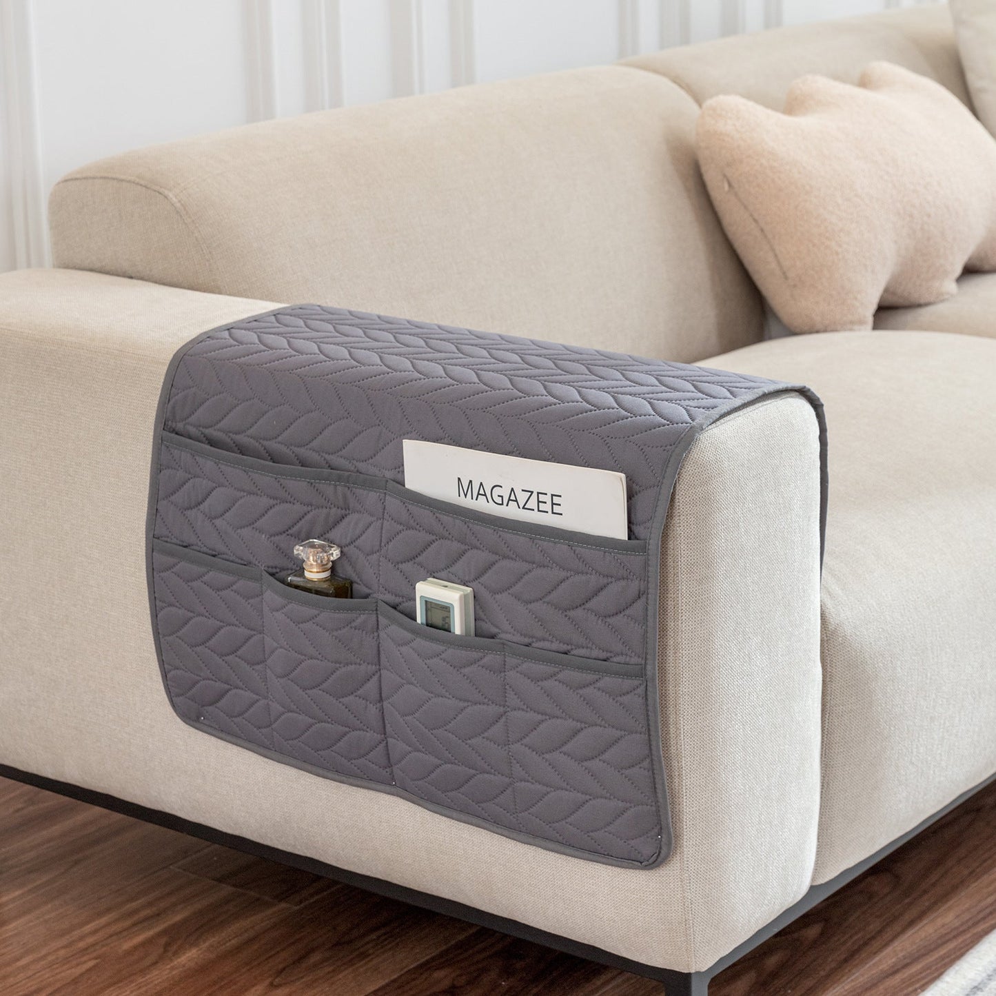 With Storage Pocket Sofa Hand Towel Magazine Management Bag