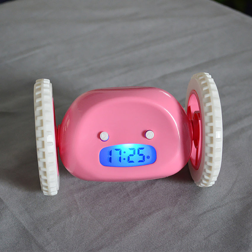 LED Running Alarm Clock Mobile Game For Kids Night Light Nixie Clock Digital Desk Multifunction Touch Bedroom Bedside Table Gift