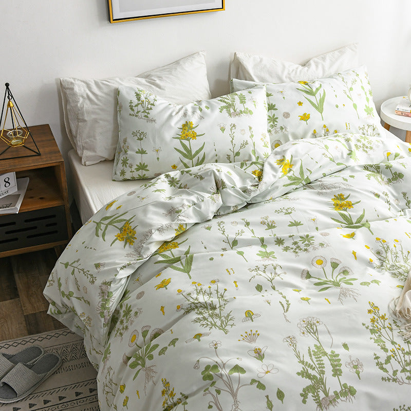Bed Sheets Quilt Covers 4piece Set