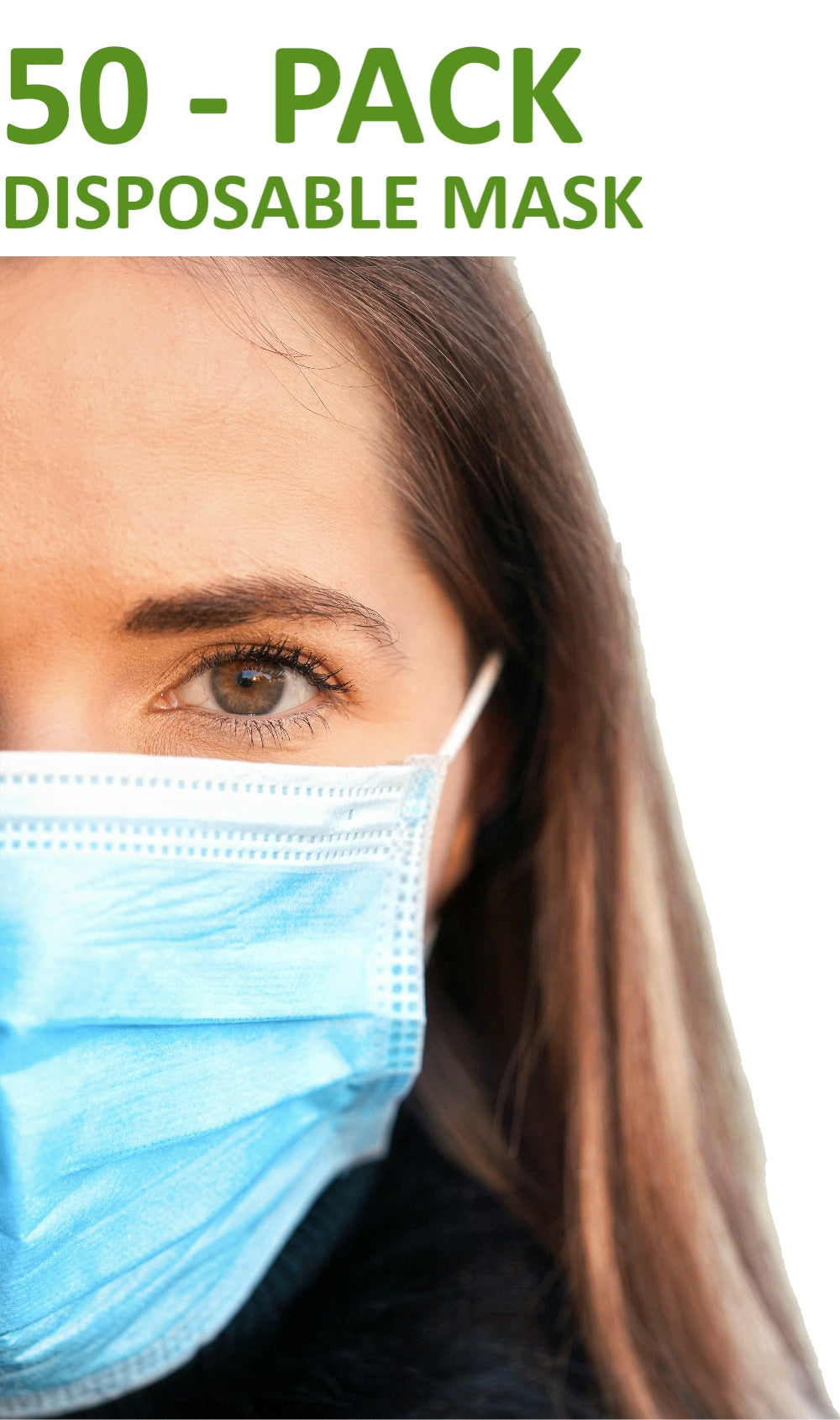 Disposable Face Mask 3 Layer - Box of 50