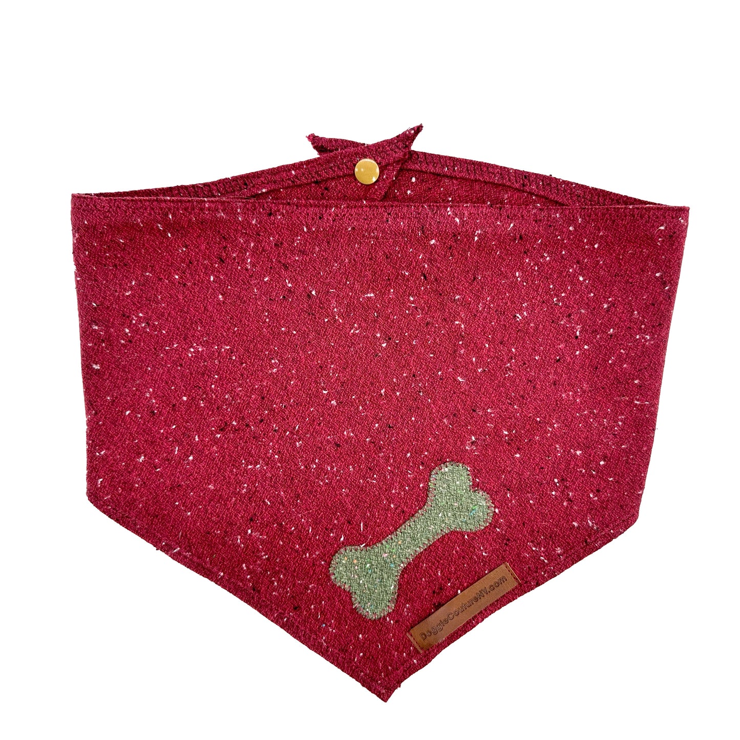 DCNY Crimson Confetti Bandana-5
