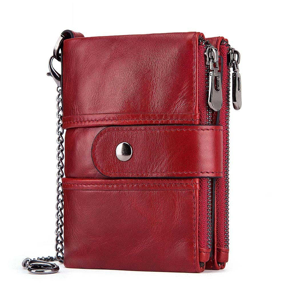 Anti-theft brush wallet