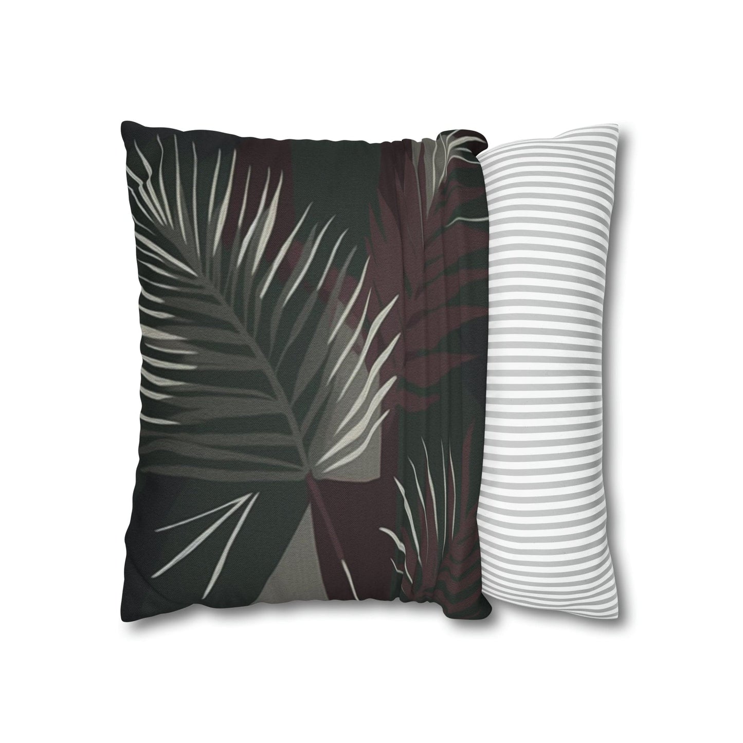 Decorative Throw Pillow Cover - Palm Tree Leaves