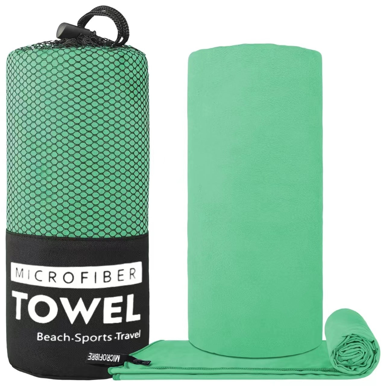 Double-sided Velvet Quick-drying Microfiber Portable Towel