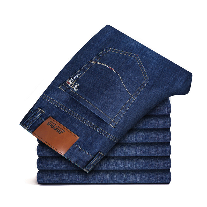 Straight Stretch Slimming Men's Clothing