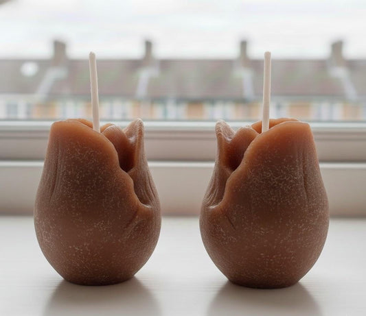 Bud Shape Decorative Candle Pack of 2