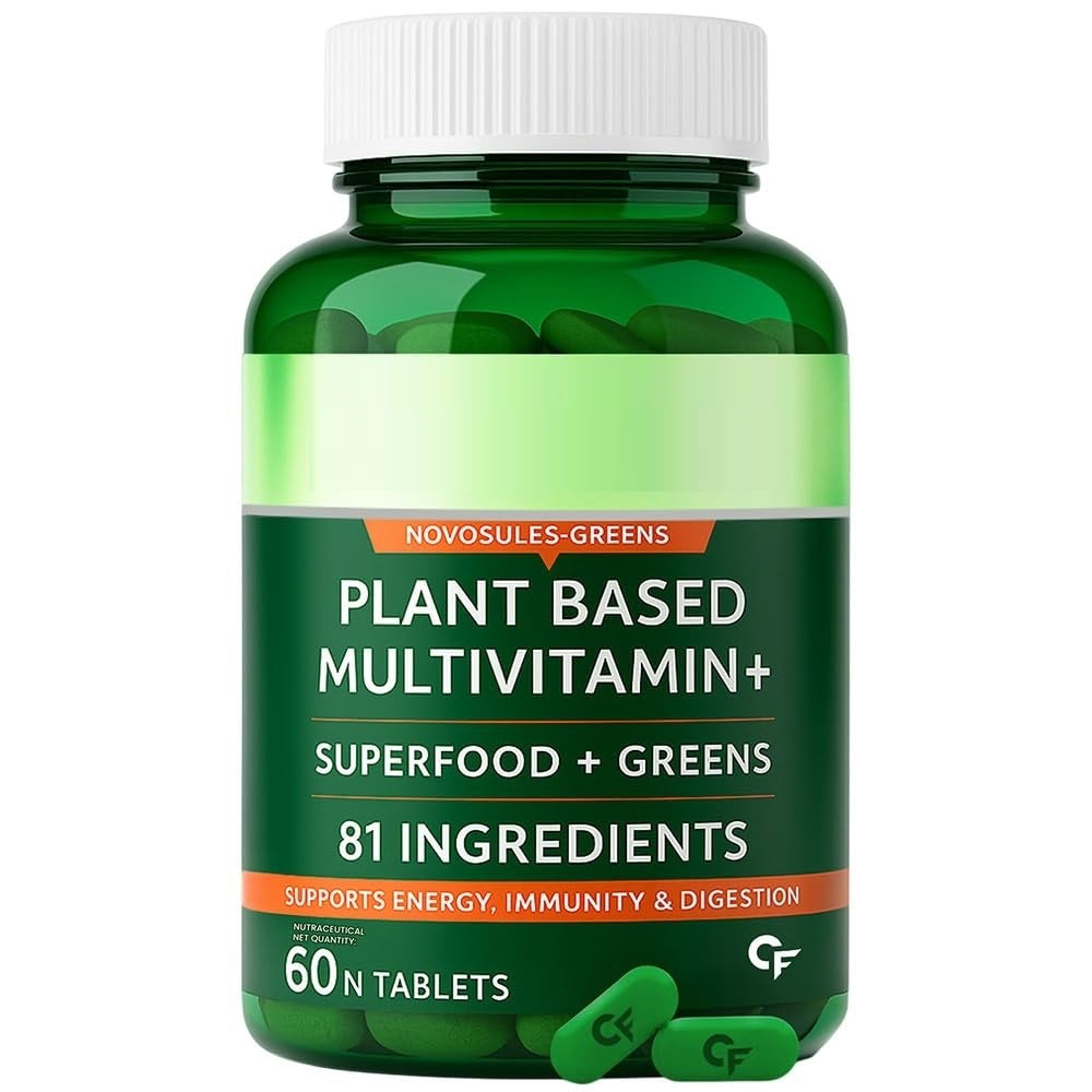Plant Based Multivitamin Tablets 60 Veg