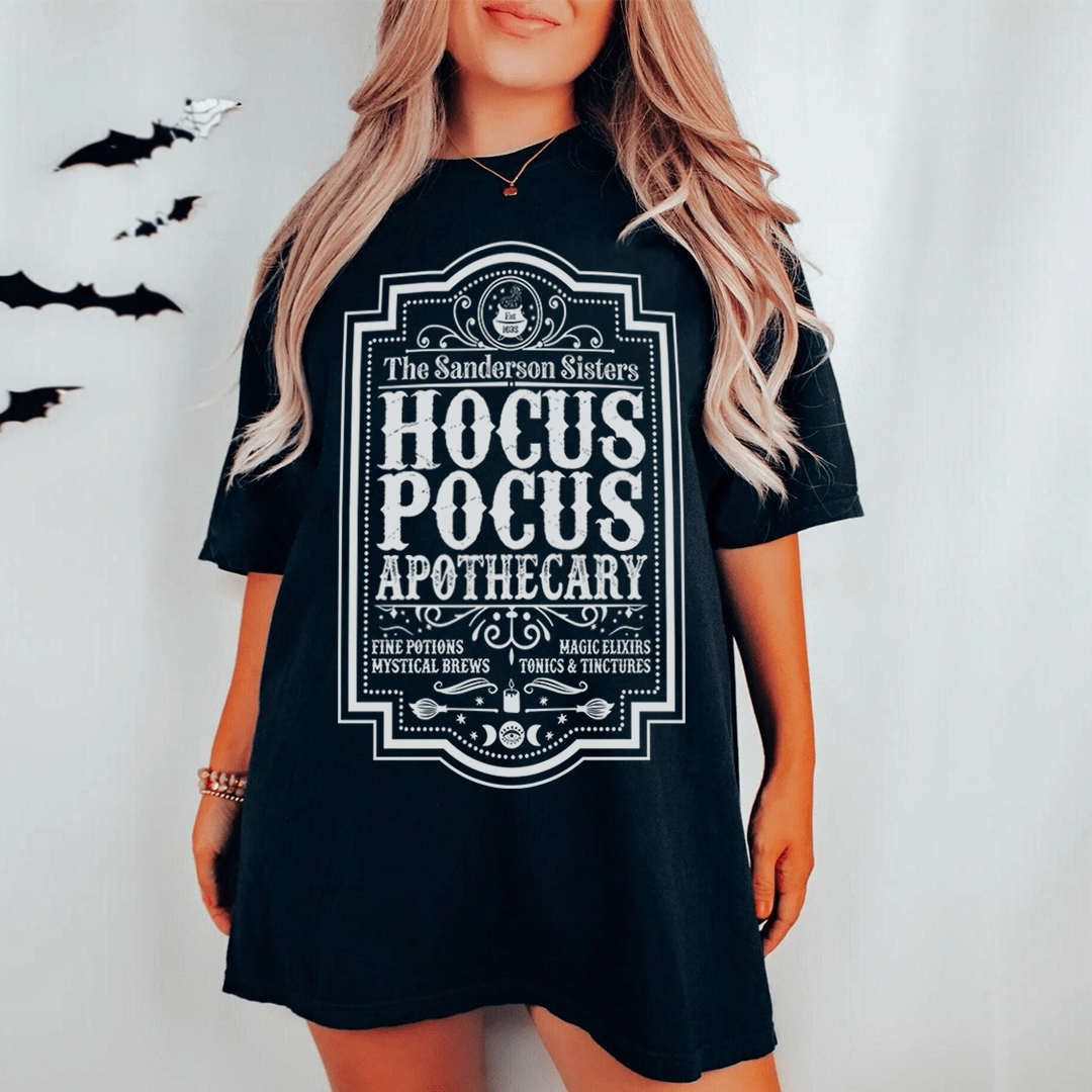 Hocus Pocus Apothecary Tee-0