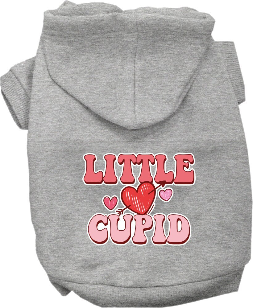 Pet Dog & Cat Screen Printed Hoodie "Little Cupid"