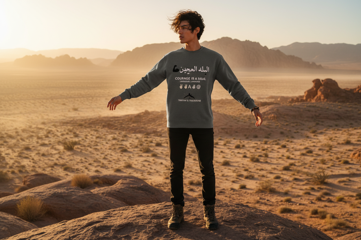 Courage is a Universal Language – Sweatshirt