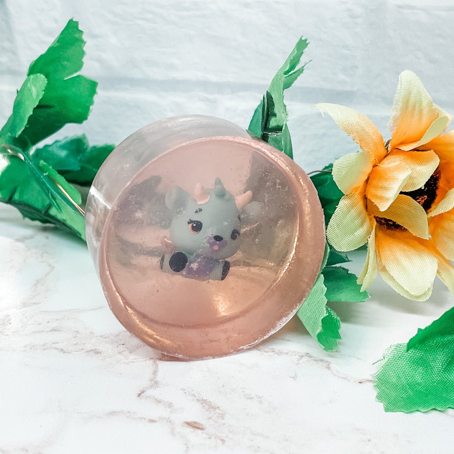 Pink Pet Soap with a Toy Surprise