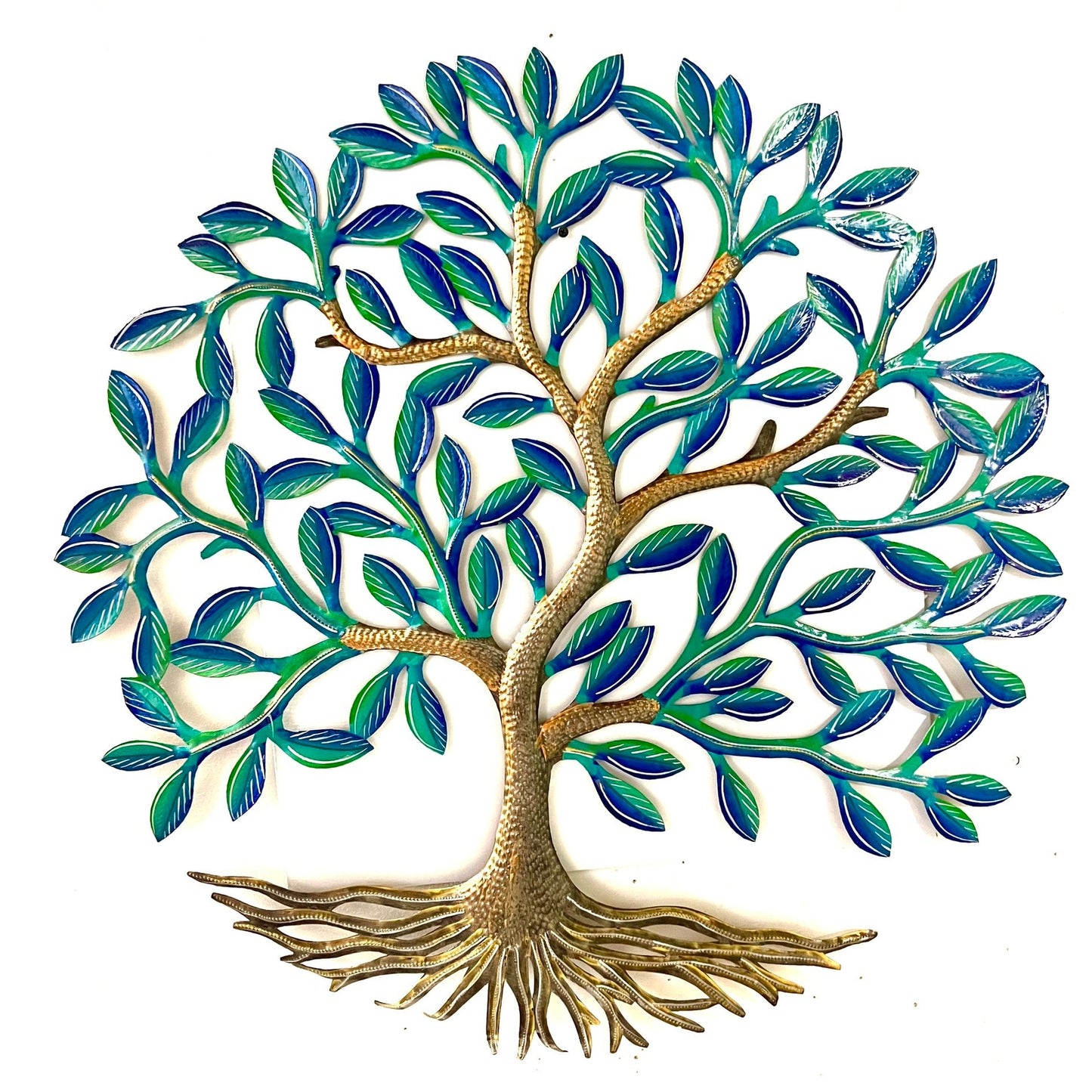 Jumbo Turquoise- Blue Tree