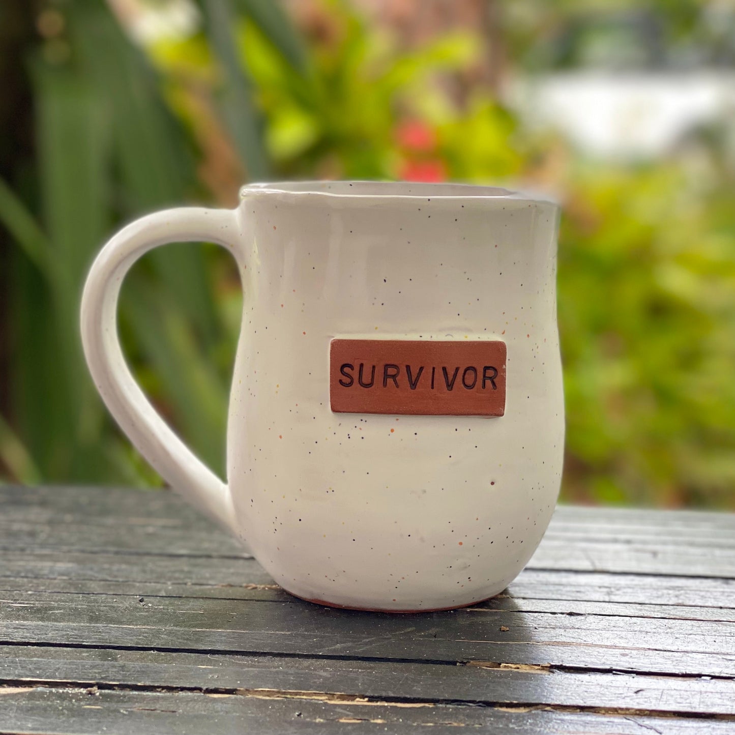 Survivor Mug - White Sprinkles