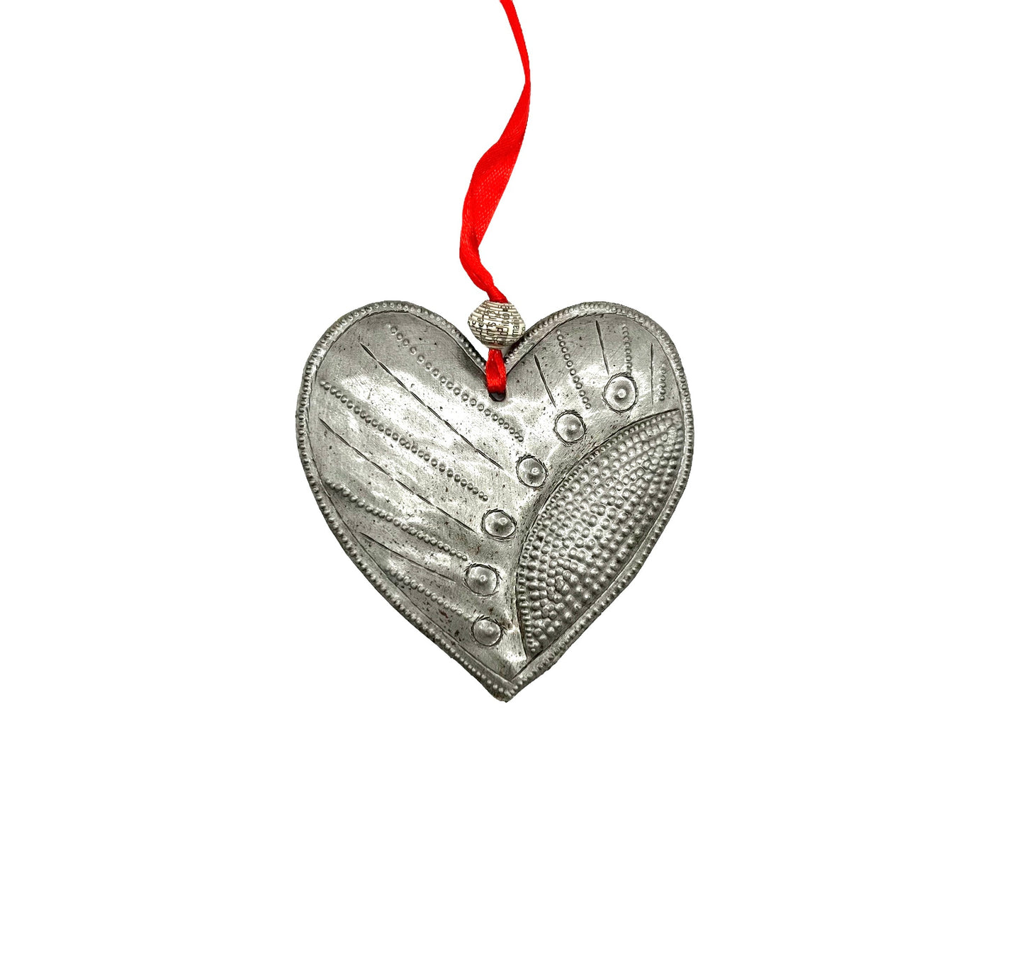 Steel Heart Ornament