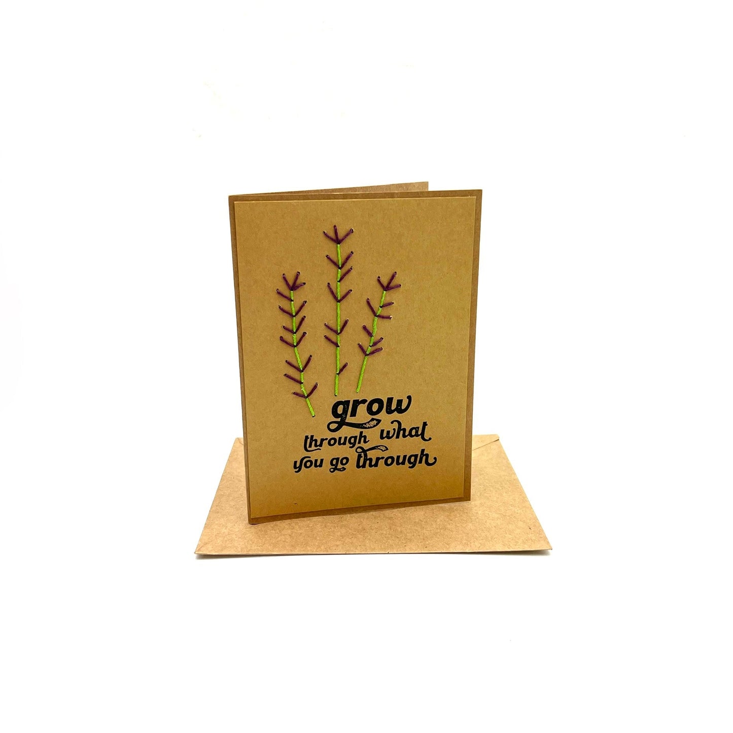 Rosie's Handmade Cards- Grow Through What You Go Through