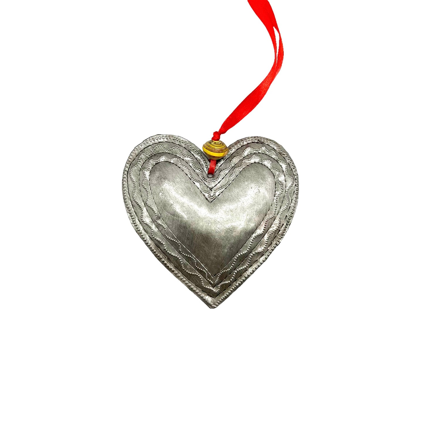 Steel Heart Ornament